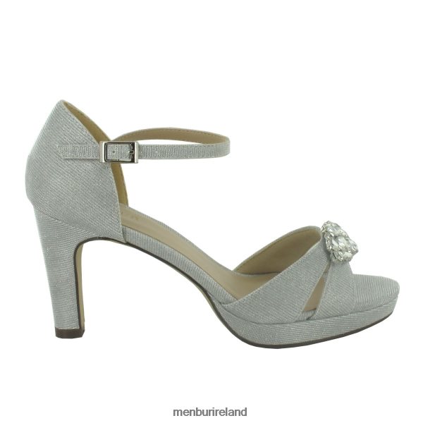 Bridal Shoe Menbur BURGEIS SILVER Women V2BVJZ2262