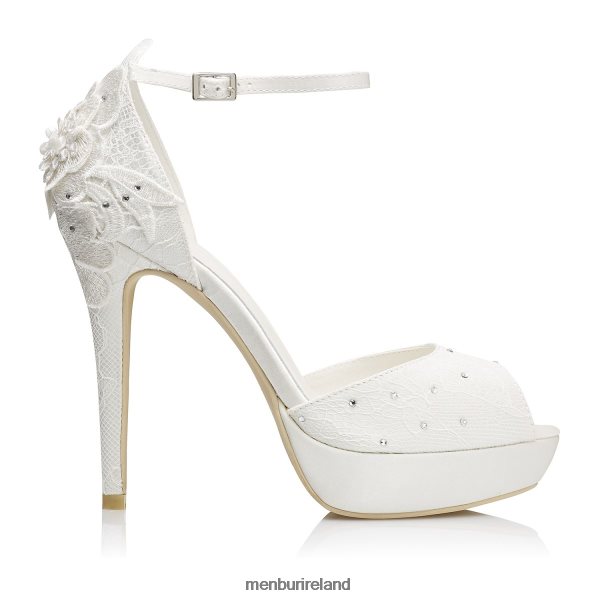 Bridal Shoe Menbur DAFNE WHITE Women V2BVJZ2296