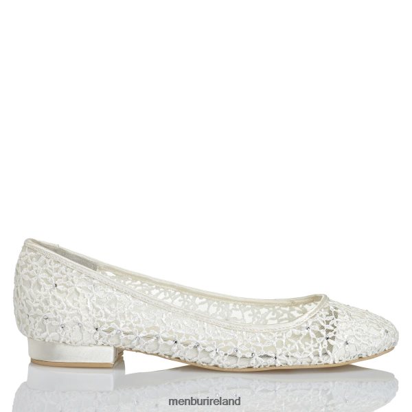 Bridal Shoe Menbur MANDERLEY WHITE Women V2BVJZ2356