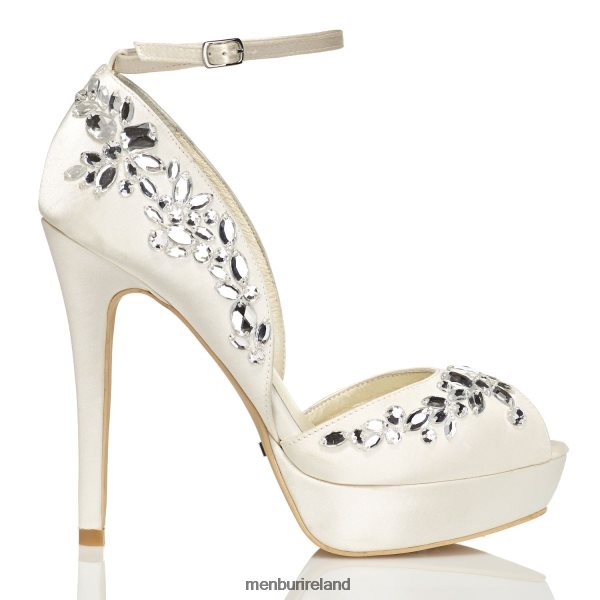 Bridal Shoe Menbur SILVIA WHITE Women V2BVJZ2261