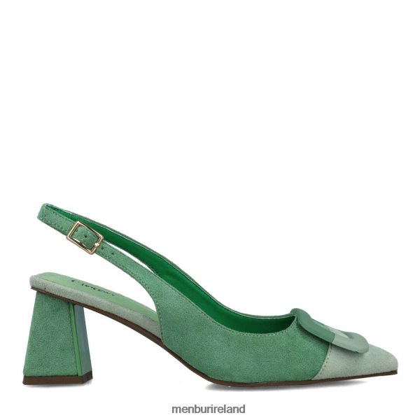 Casual Chic Shoe Menbur ALPHARAD GREEN Women V2BVJZ3016