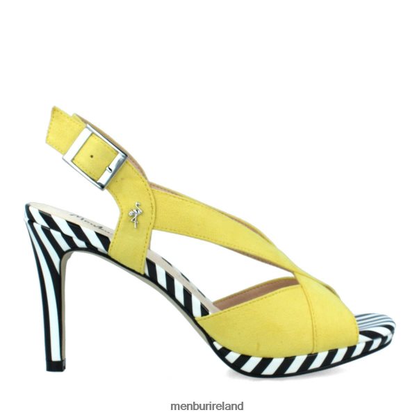 Casual Chic Shoe Menbur PREGOLA YELLOW Women V2BVJZ3105