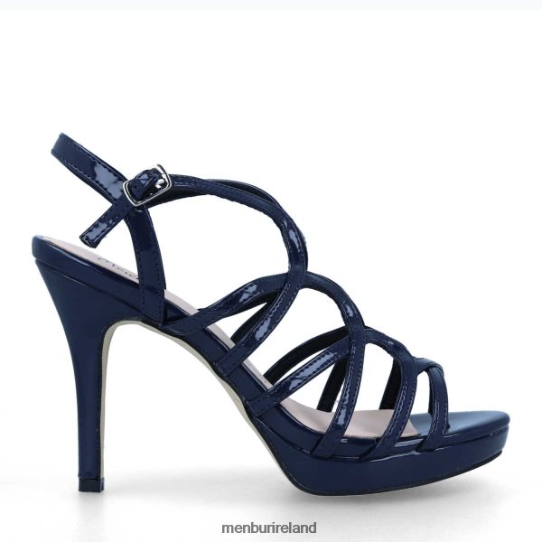 Casual Chic Shoe Menbur TARSIA DARK BLUE Women V2BVJZ319