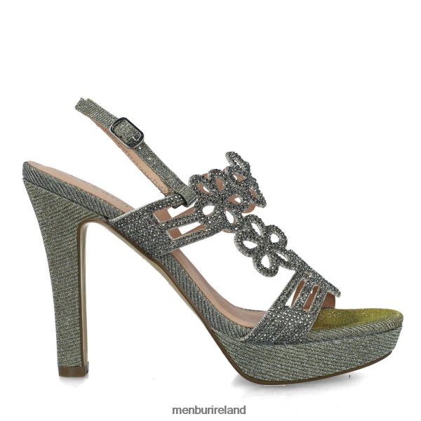 High Heels Menbur CALUSCO GREY Women V2BVJZ4913