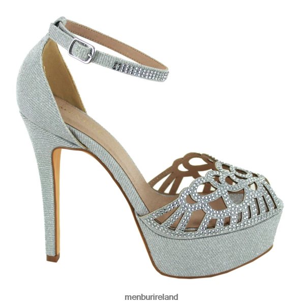 High Heels Menbur GAUDENZIO SILVER Women V2BVJZ4141