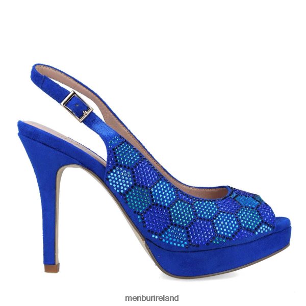 High Heels Menbur IRIDACEA AZUL MEDIO Women V2BVJZ5392