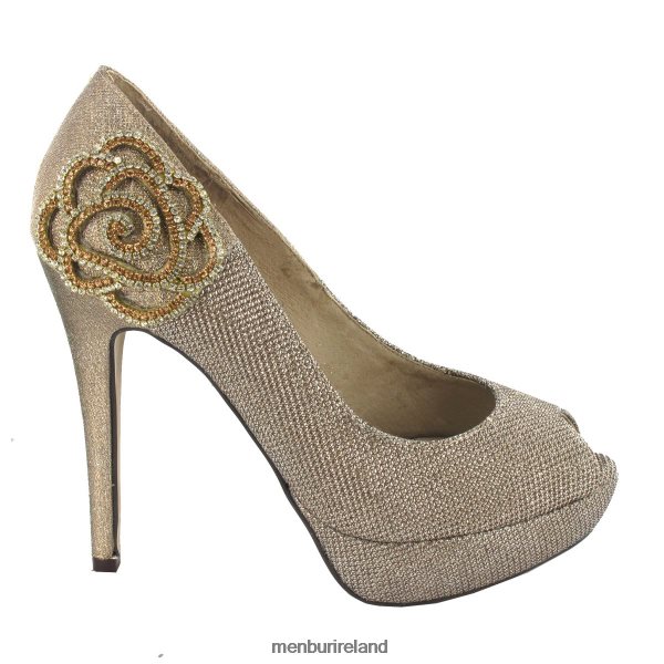 High Heels Menbur LUISIANA BEIGE Women V2BVJZ4724