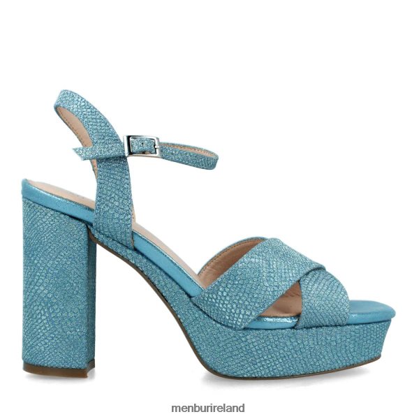 High Heels Menbur MULECETTO AZUL MEDIO Women V2BVJZ871