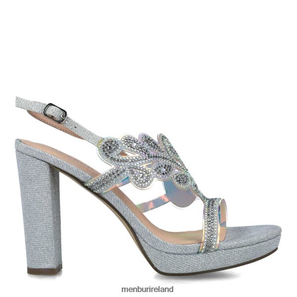 High Heels Menbur OBSIDIANA SILVER Women V2BVJZ3876