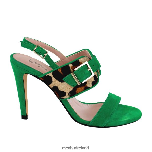 High Heels Menbur PATENORA GREEN Women V2BVJZ5269