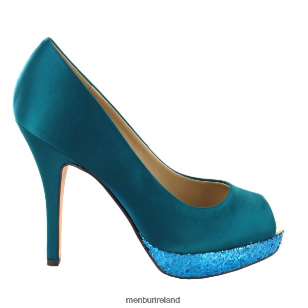 High Heels Menbur POUSSEUR AZUL MEDIO Women V2BVJZ3810