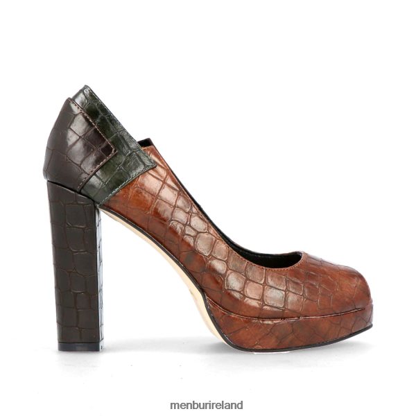 High Heels Menbur TRAVERSES BROWN Women V2BVJZ989