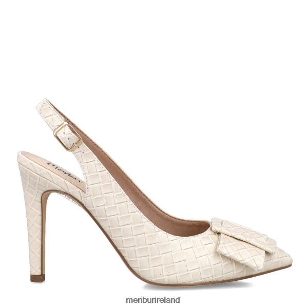 Mid & Low Heels Menbur ANORTOSITA WHITE Women V2BVJZ5685