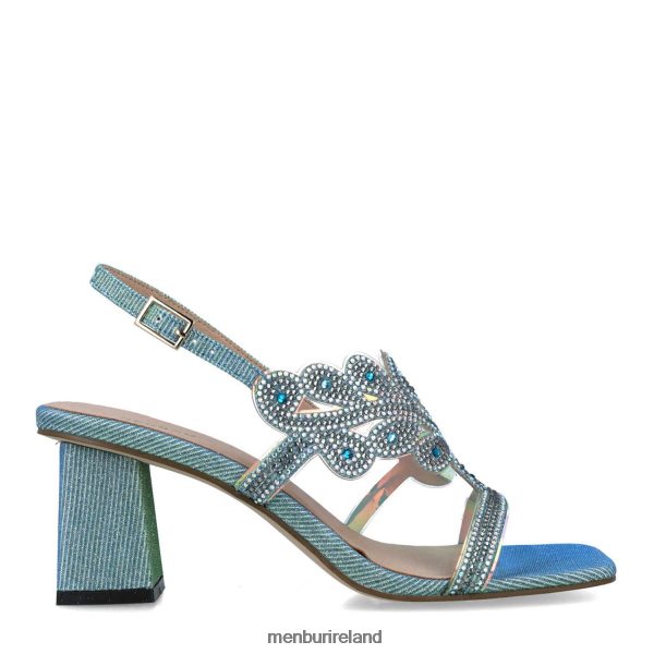 Mid & Low Heels Menbur OBSIDIANA AZUL MEDIO Women V2BVJZ5651