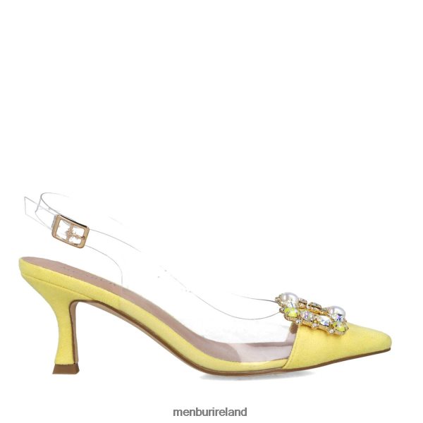 Mid & Low Heels Menbur PAVO YELLOW Women V2BVJZ5590