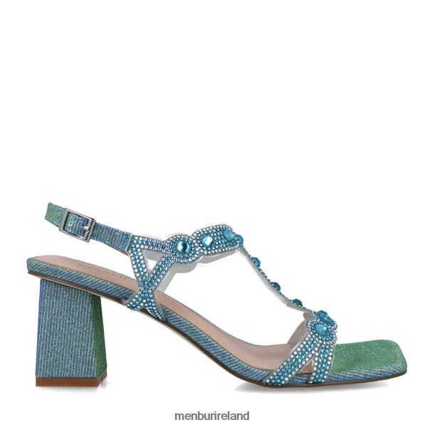 Sandals Menbur CAMELOPARDALIS AZUL MEDIO Women V2BVJZ2591