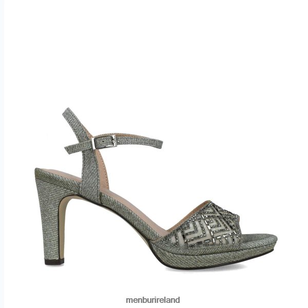 Sandals Menbur CASSIOPEIA GREY Women V2BVJZ11