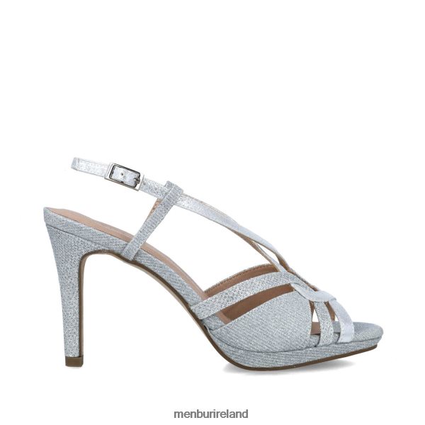 Sandals Menbur COMA BERENICES SILVER Women V2BVJZ2846