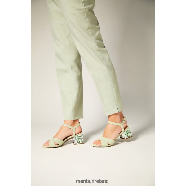 Sandals Menbur CORONA BOREALIS GREEN Women V2BVJZ2665