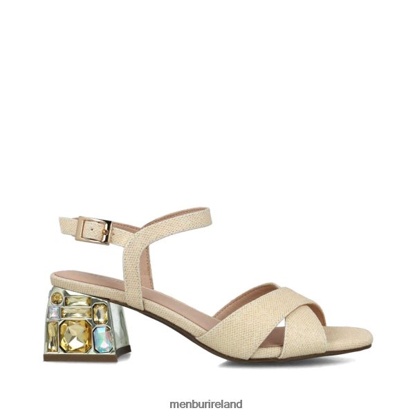 Sandals Menbur CORONA BOREALIS YELLOW Women V2BVJZ58