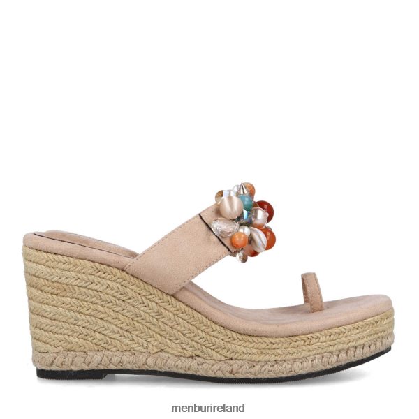 Sandals Menbur ELECTRA BEIGE Women V2BVJZ2924