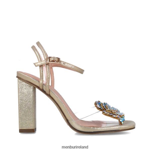 Sandals Menbur RETICULUM GOLD Women V2BVJZ144