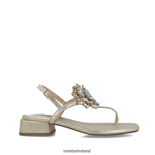 Sandals Menbur RETICULUM GOLD Women V2BVJZ55