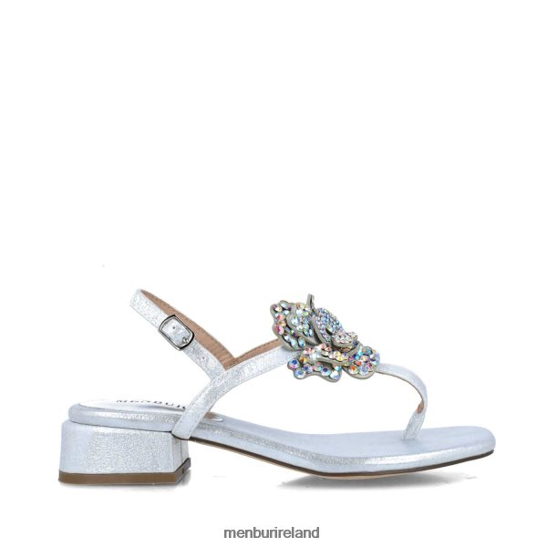 Sandals Menbur RETICULUM SILVER Women V2BVJZ2654